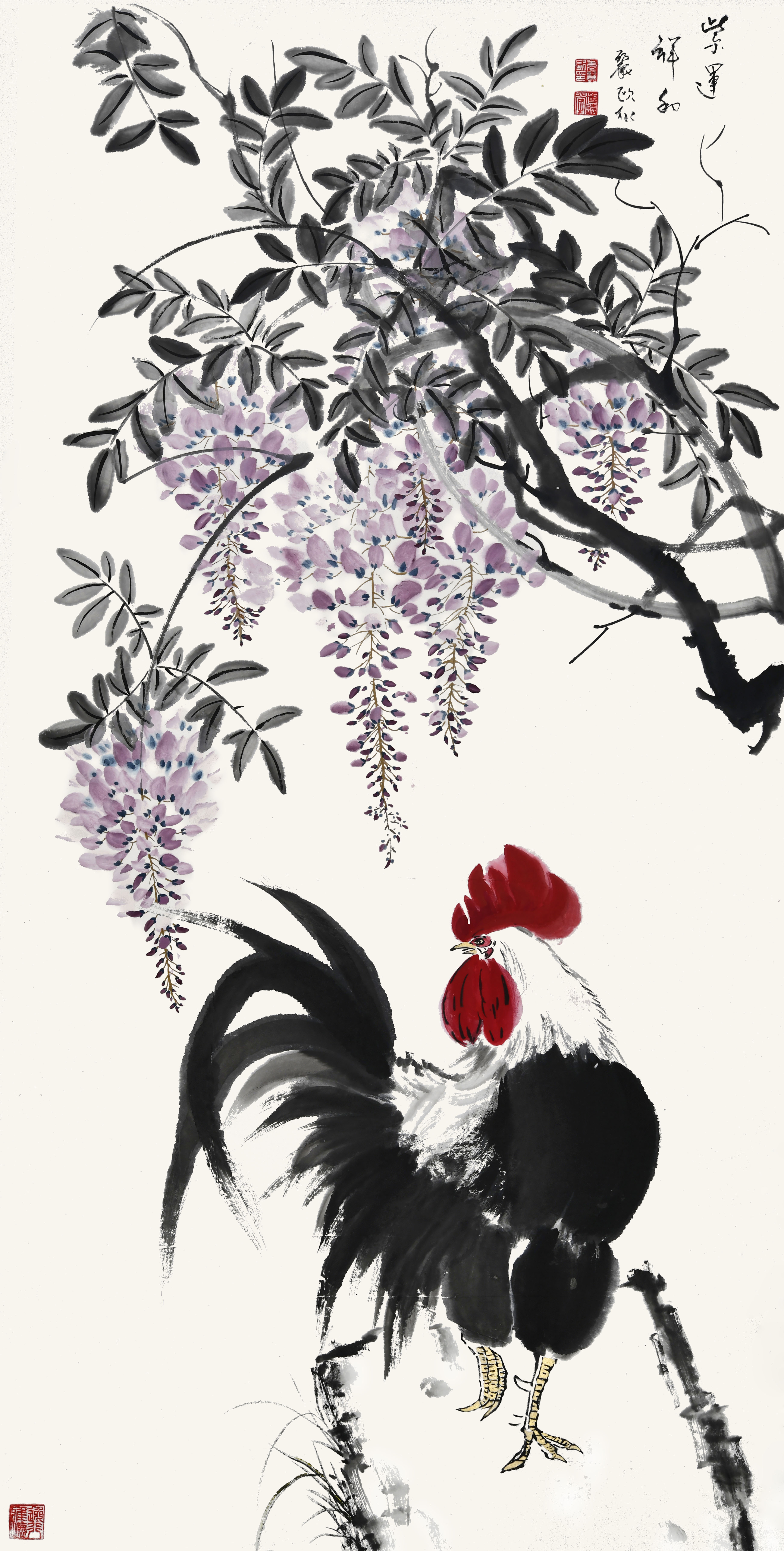 袁丽欧——国画作品