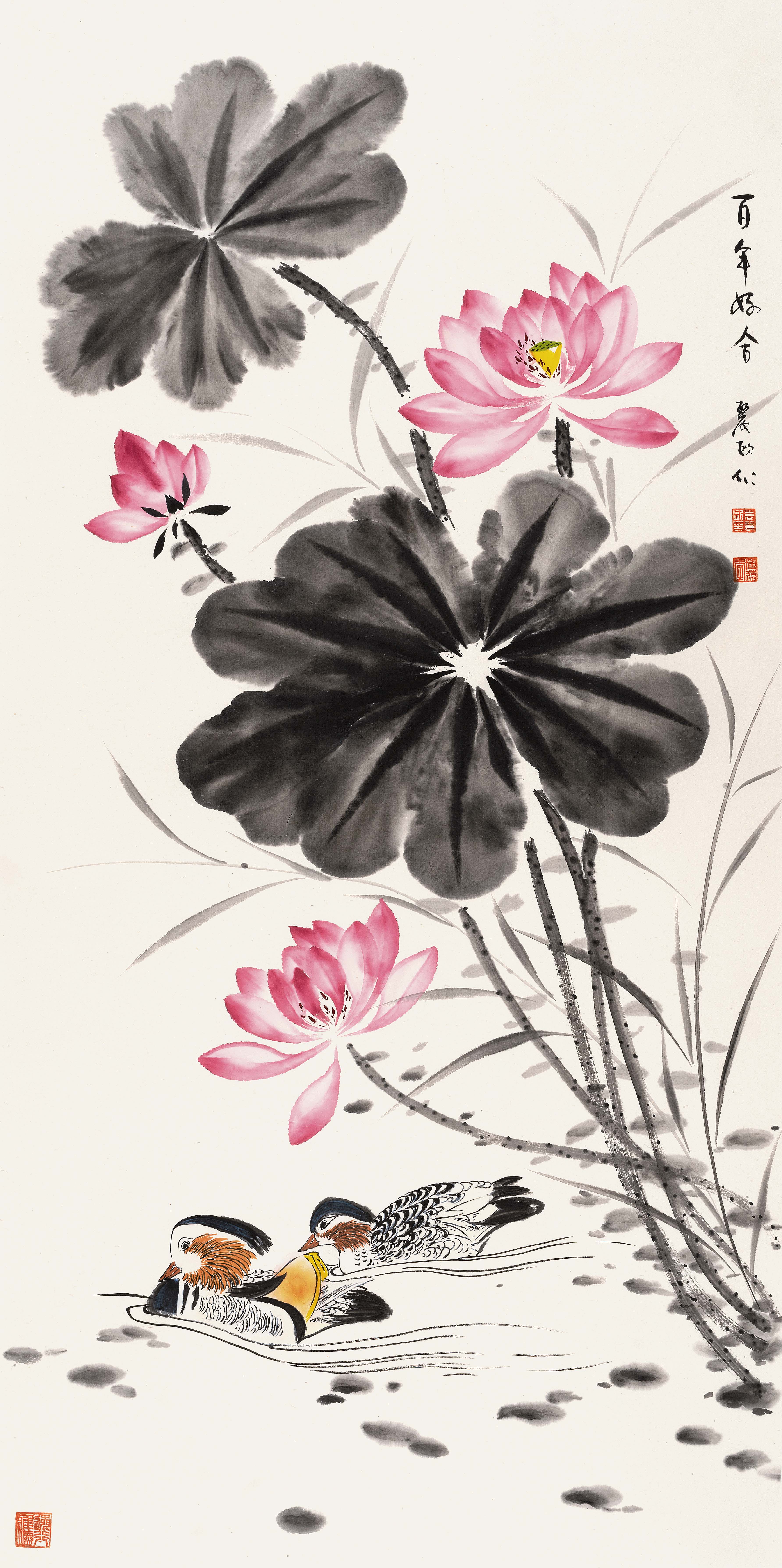袁丽欧——国画作品