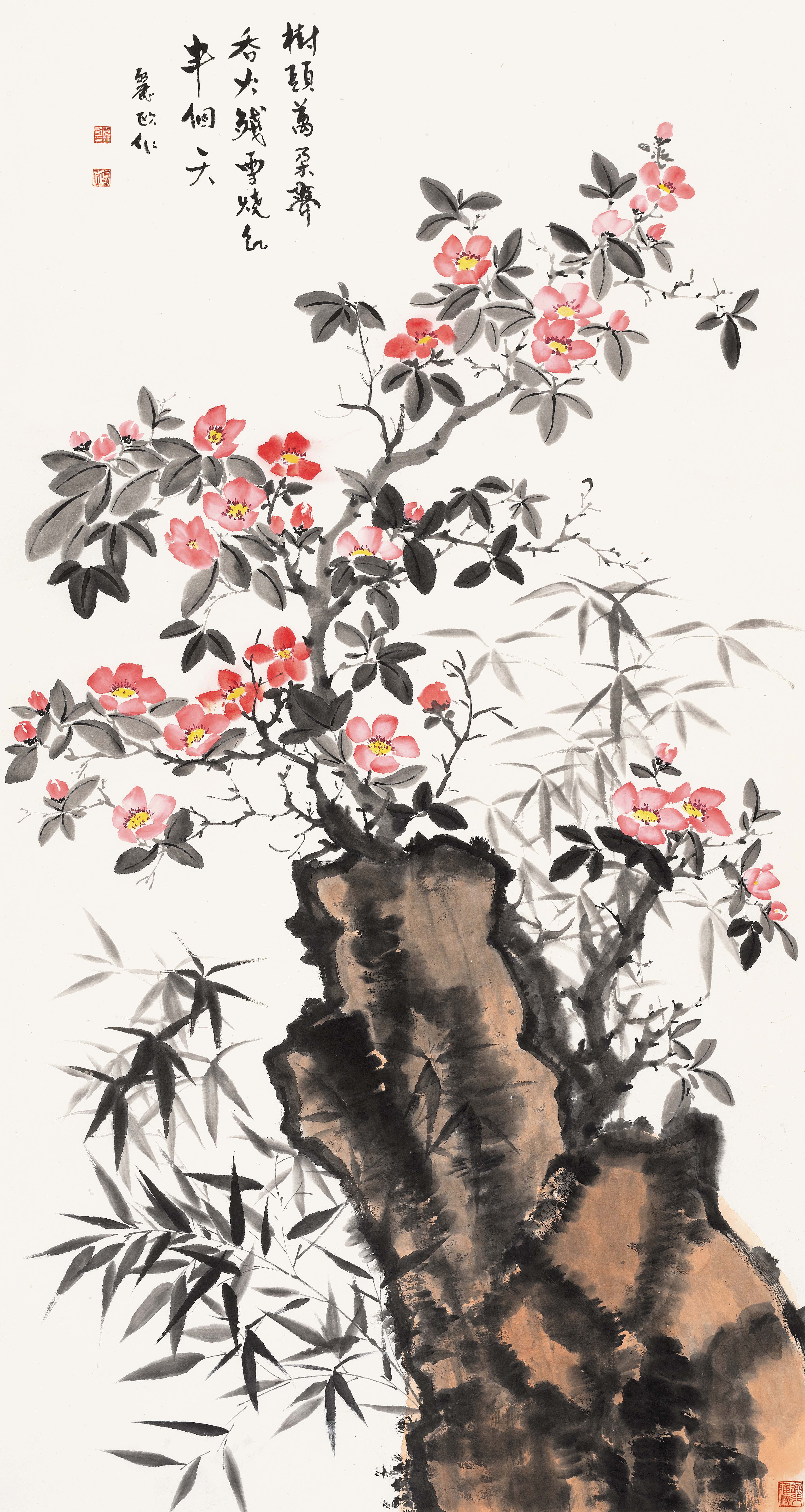 袁丽欧——国画作品