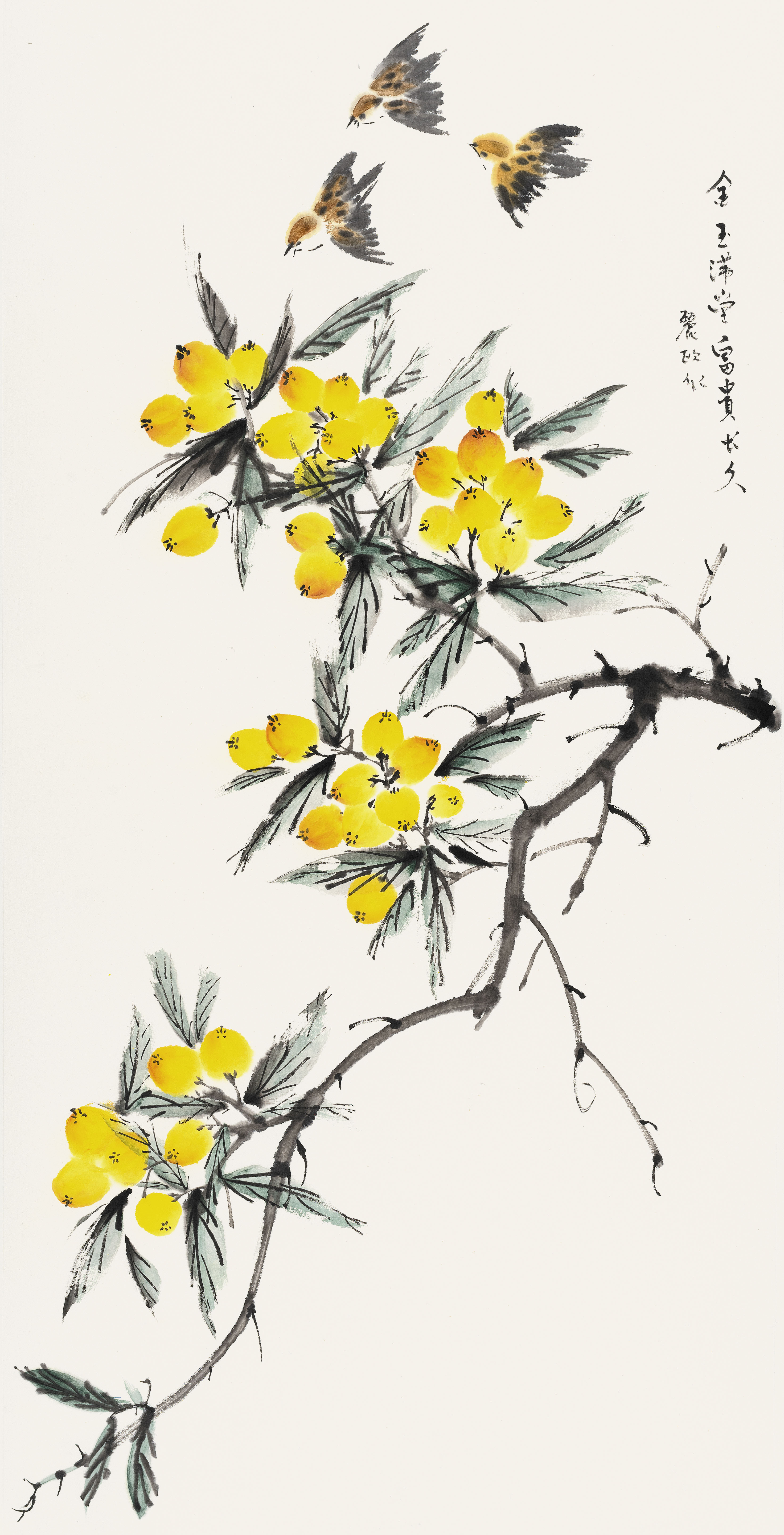 袁丽欧——国画作品