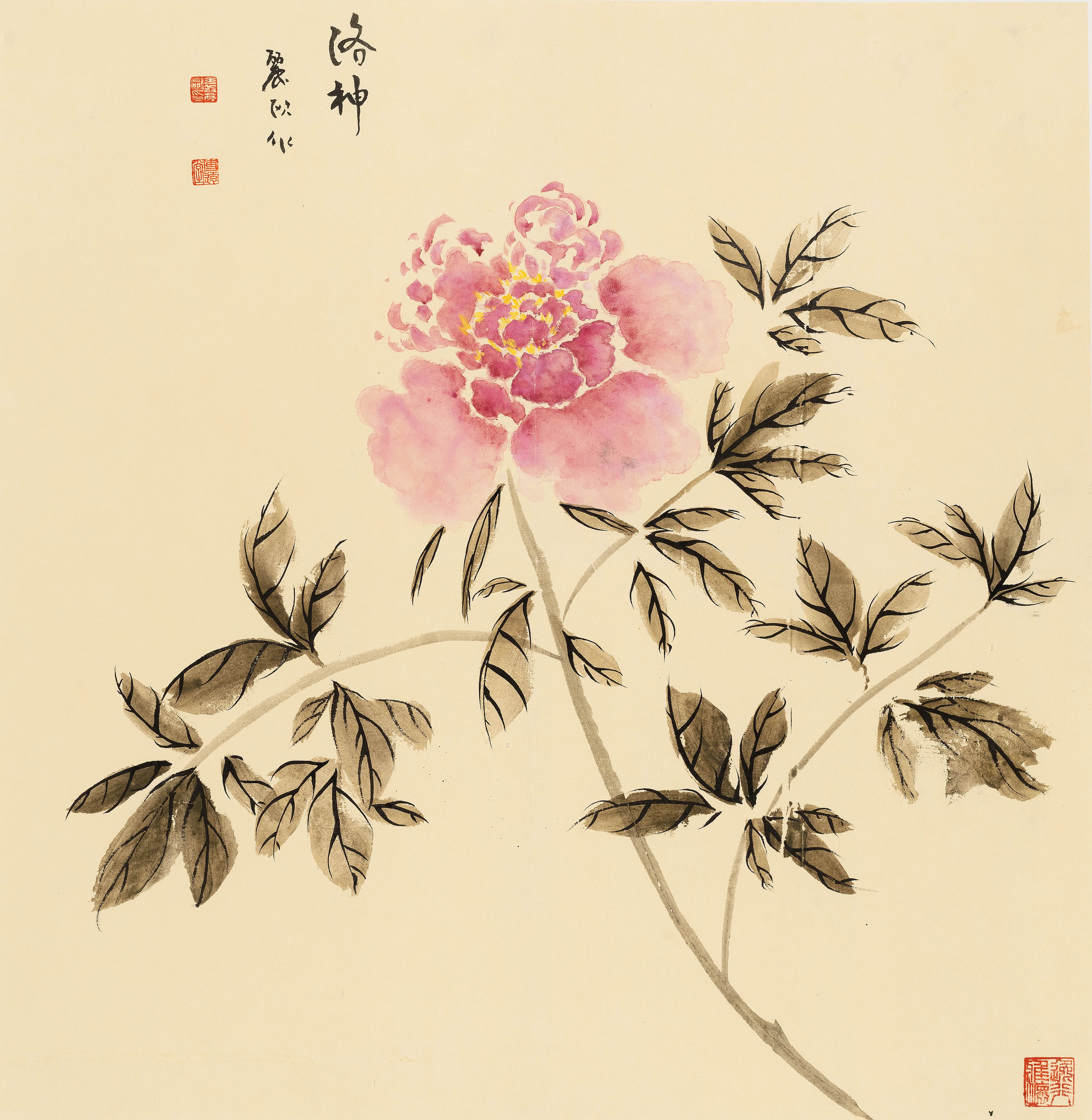 袁丽欧——国画作品