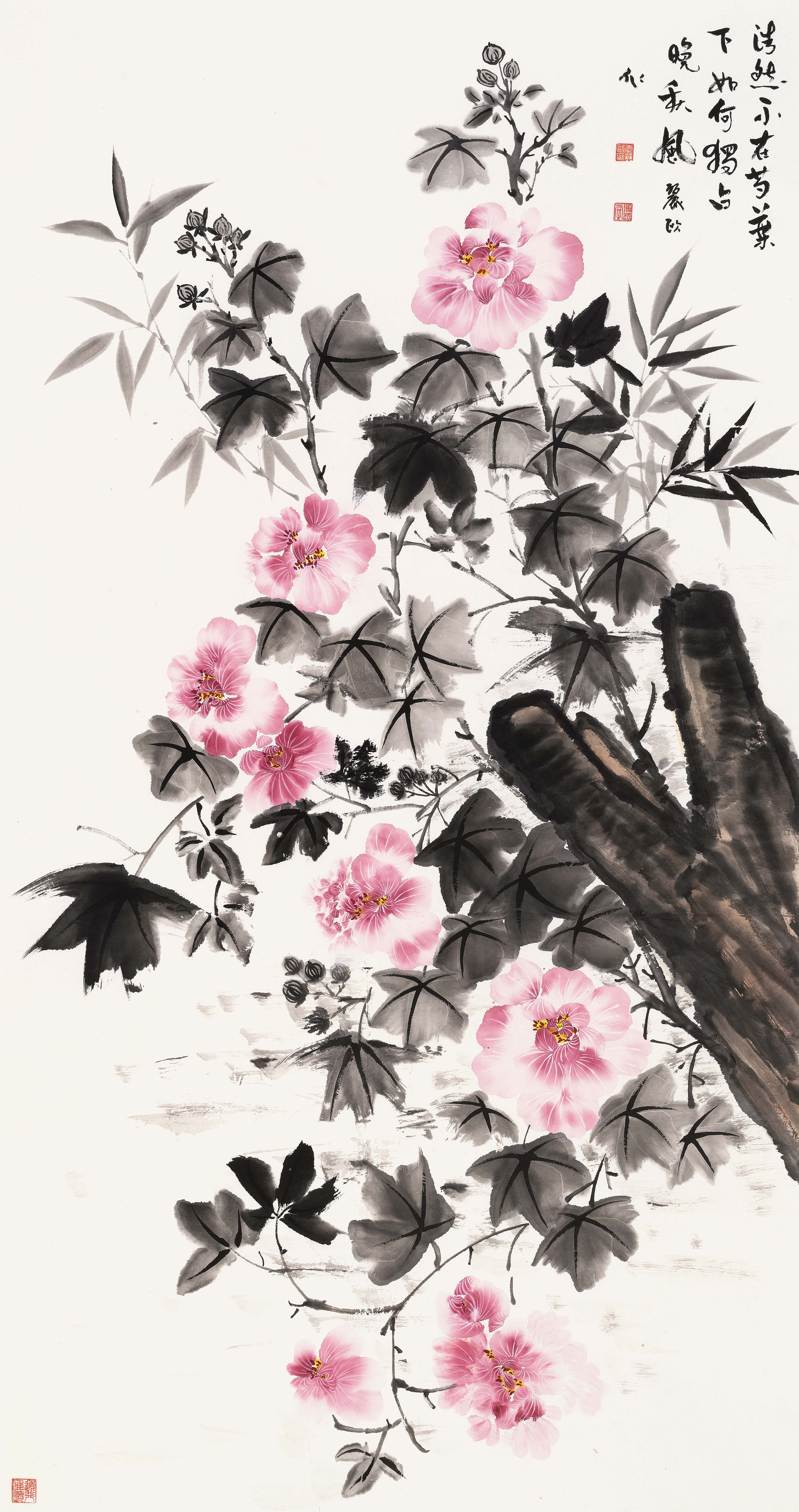 袁丽欧——国画作品